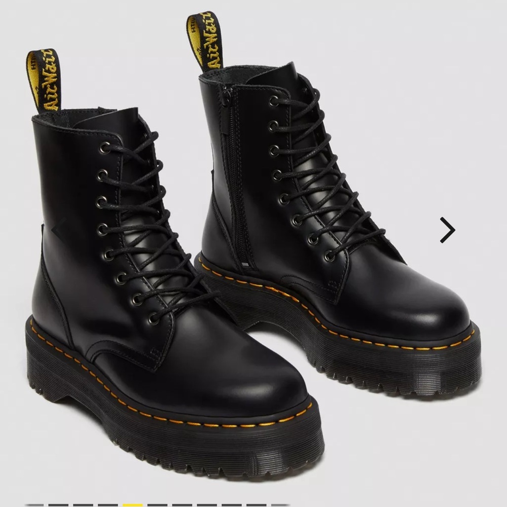 Dr. Martens Jadon Boot Smooth Leather Platform - Great Condition